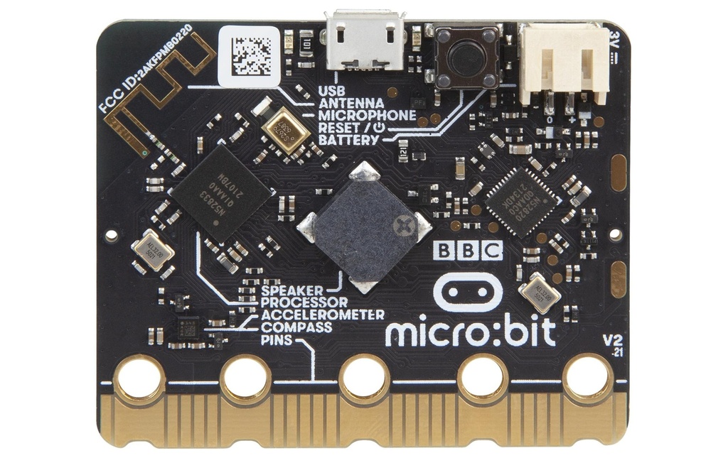 BBC micro:bit Carte de développement micro:bit V2.2 Single