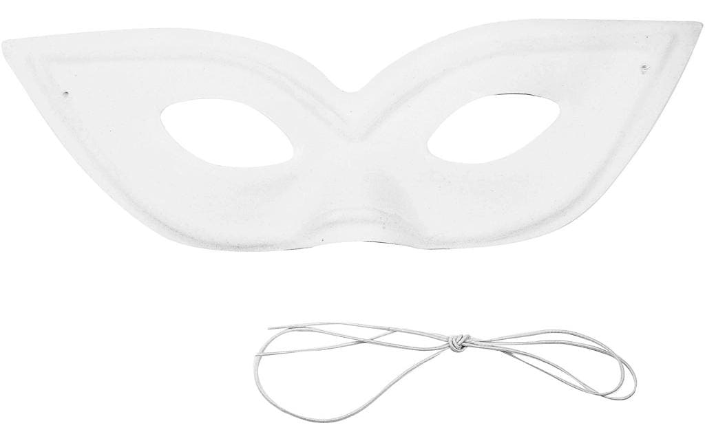 Creativ Company Masque 12 pièces, blanc