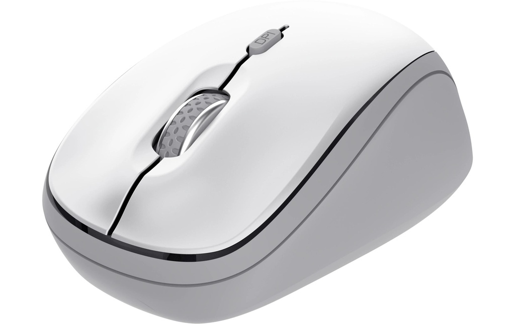 Trust Souris YVI+ Blanc