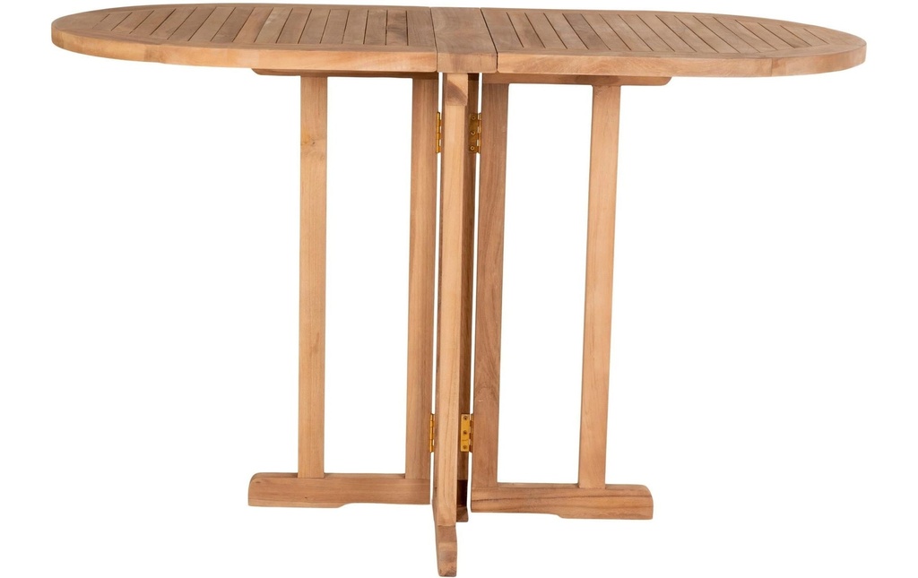 House Nordic Table de jardin 120 x 60 x 75 cm, naturel