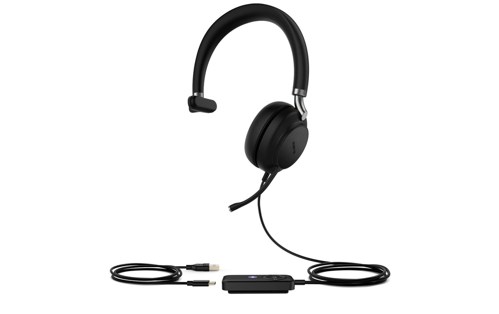 Yealink Casque avec micro UH38 Mono UC USB-A, sans batterie