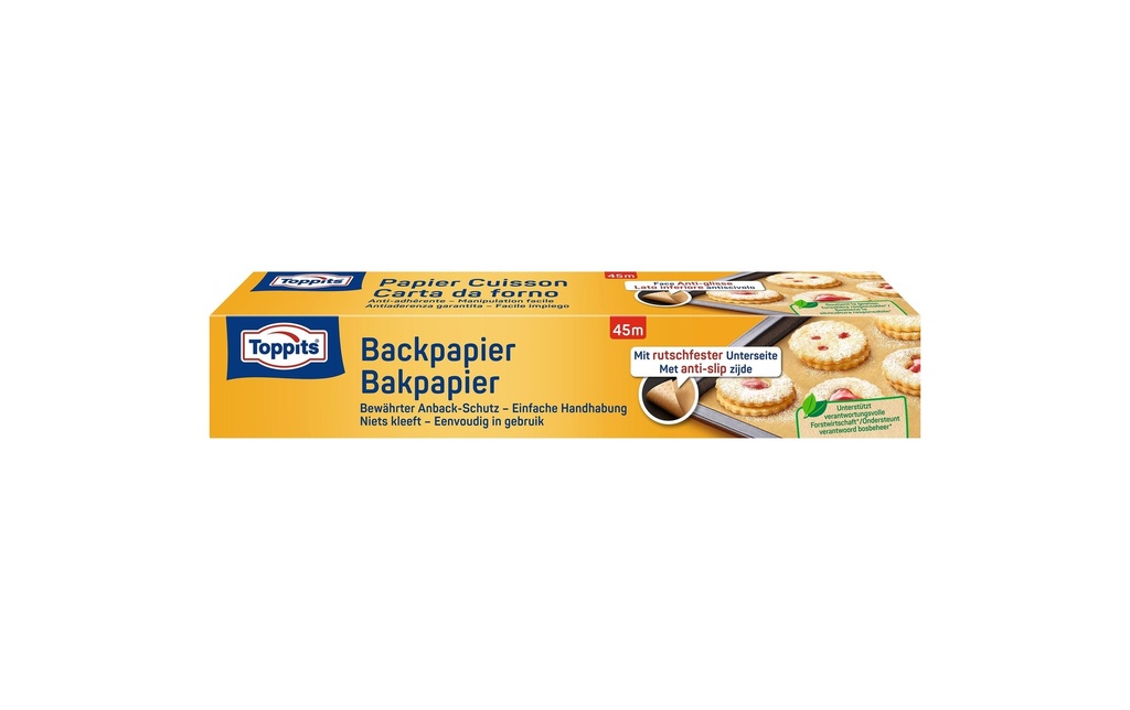 Toppits Papier sulfurisé Maxipack 45 m