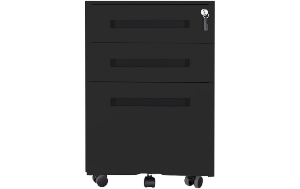 Contini Chariot pour dossiers suspendus 50 x 39 x 61 cm, noir