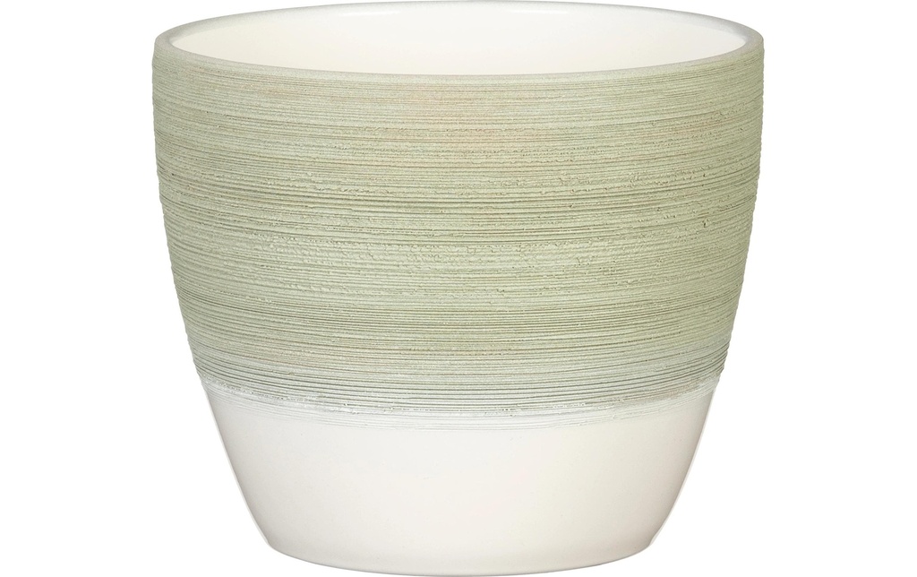 scheurich Pot de fleur Matcha Cream 950, 11 cm, vert