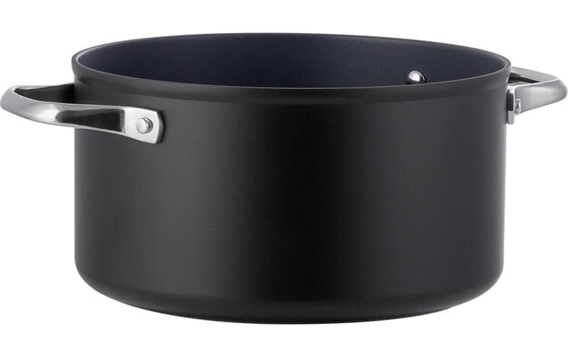 Lunasol Casserole Saturne Terra Ø 24 cm, Noir 5.7 L