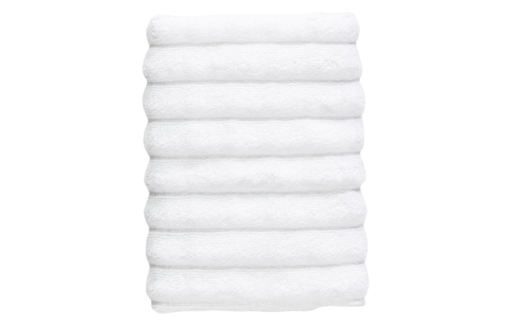 Zone Denmark Serviette Inu, coton biologique, 50 x 70 cm, White
