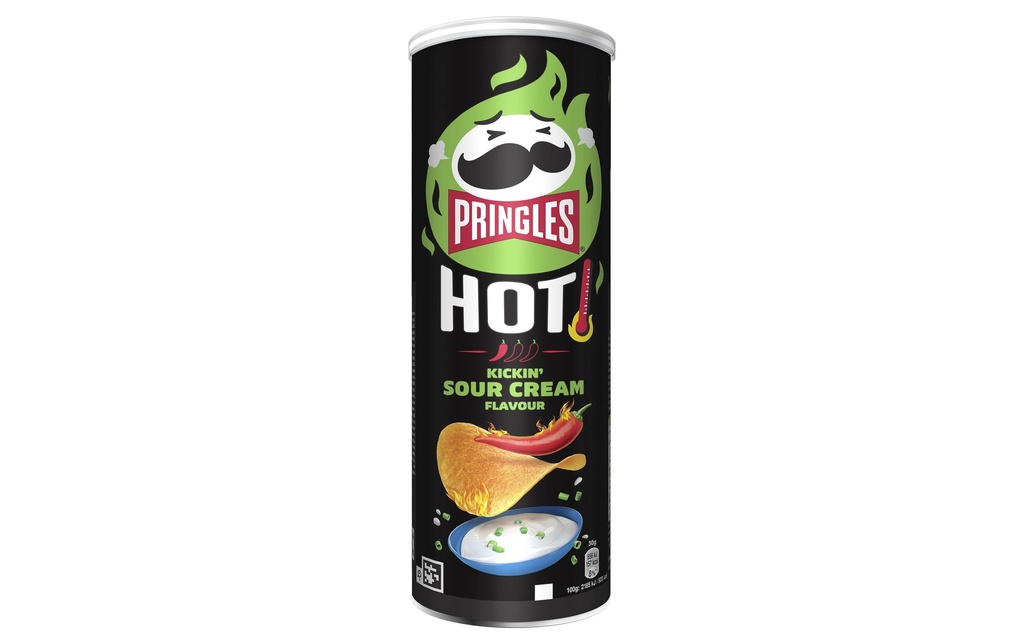 Pringles Int. Chips Hot Kickin' Sour Cream 160 g