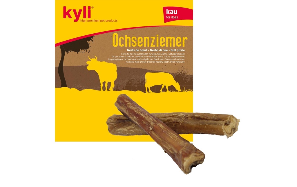 kyli Dents de bœuf 15 cm, 5 pièces
