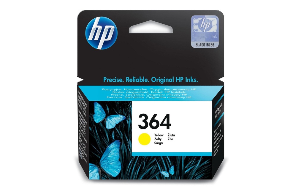 HP HP cart.d'encre 364 yellow