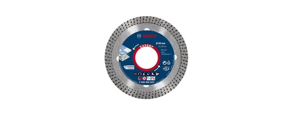 Bosch Professional Disque de coupe diamanté EXPERT HardCeramic, 125 mm