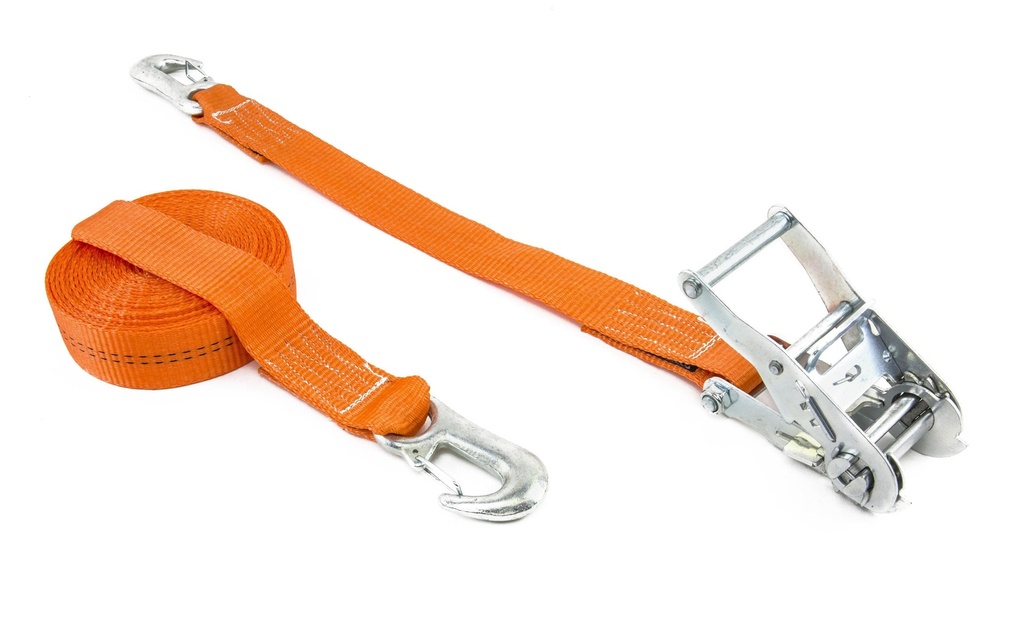 Zurrfix Sangle d'arrimage 0.50 + 3.50 m avec mousqueton, 2000 daN