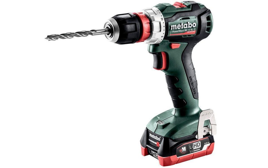 Metabo Perceuse-visseuse sans fil PowerMaxx BS 12 BL Q Kit 2 x LiHD 4,0 Ah