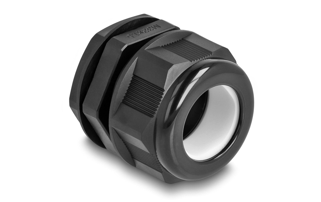 Delock Presse-étoupe M32, noir 2 pièces