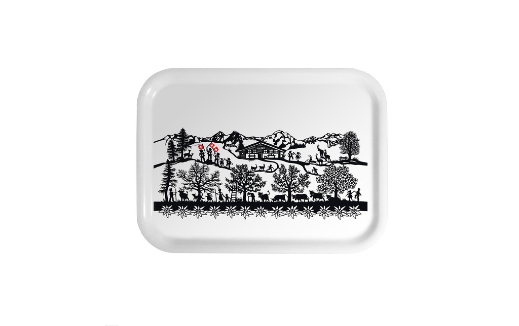 Trendform Plateau de service Tradition suisse 27 x 20 cm