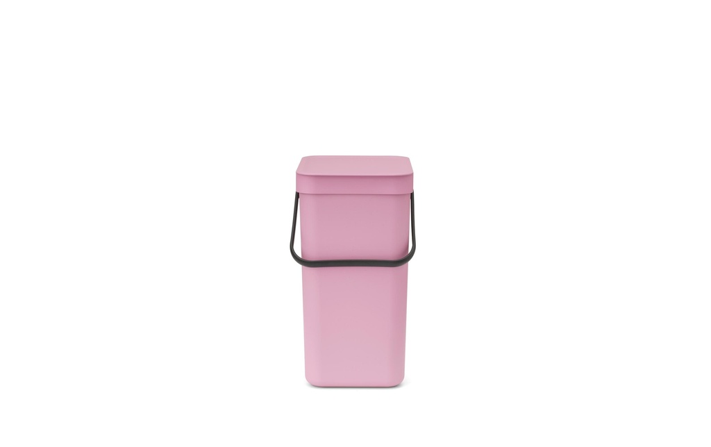Brabantia Bacs de recyclage Sort & Go 12 l, Rose