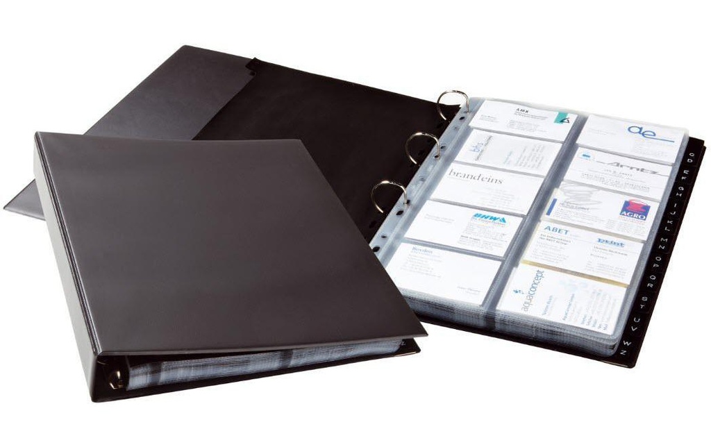 DURABLE Classeur de cartes de visite Visifix A4 Economy