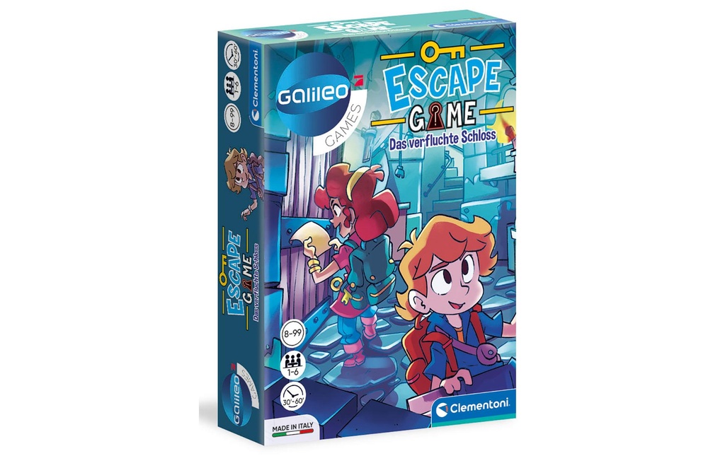 Clementoni Escape Game – Das verfluchte Schloss