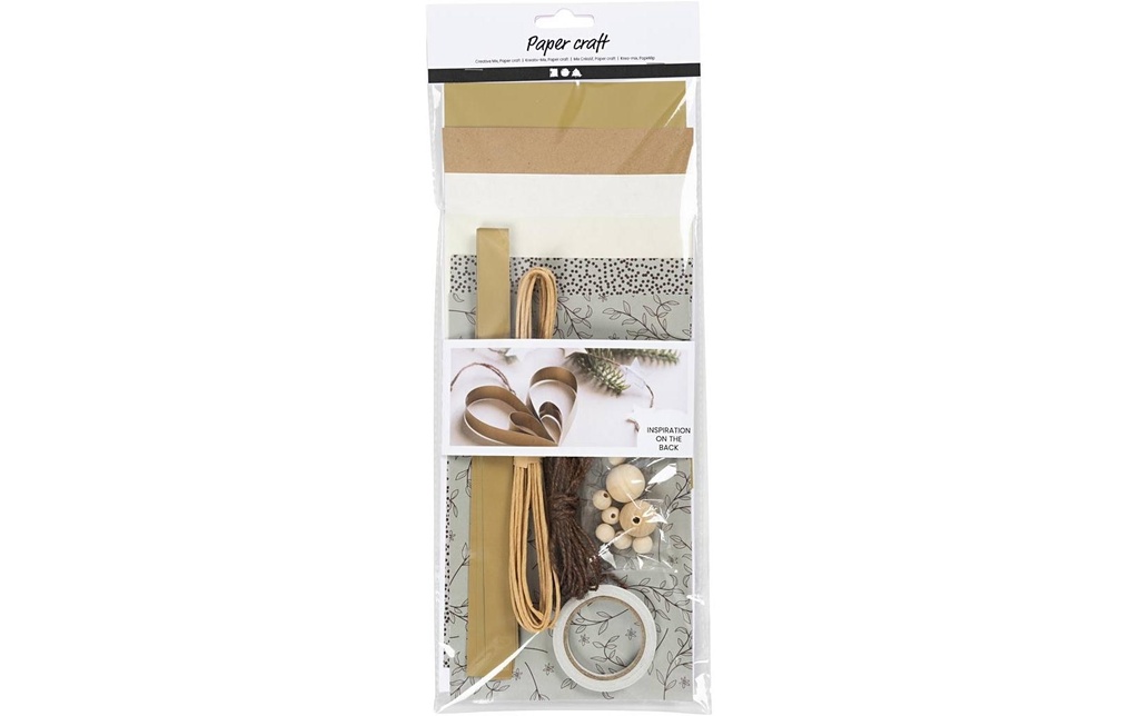 Creativ Company Kits de bricolage Papier Mélange créatif pour la décoration de Noël