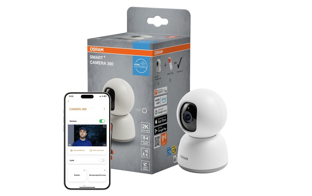 OSRAM Caméra Smart+ 360