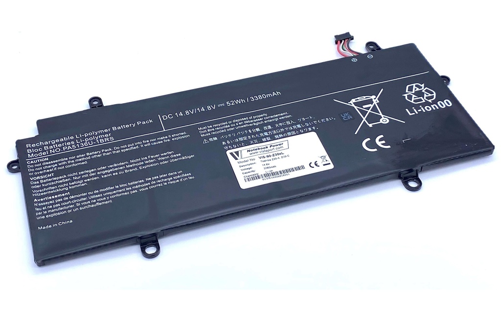 Vistaport Batterie pour Toshiba PORTEGE Z30