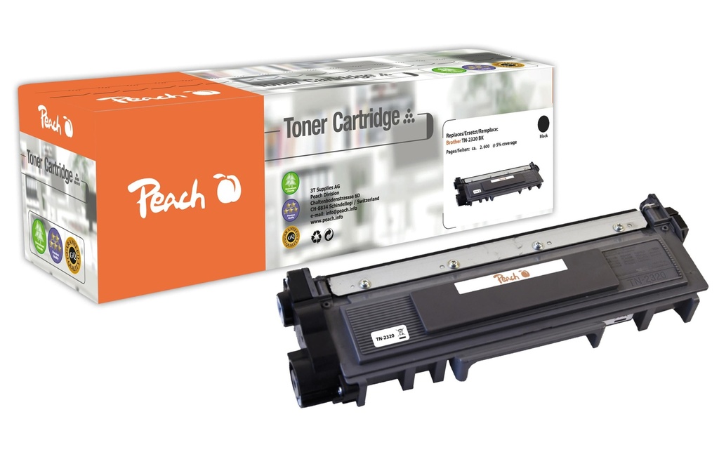 Peach Toner Brother TN-2320 XL noir