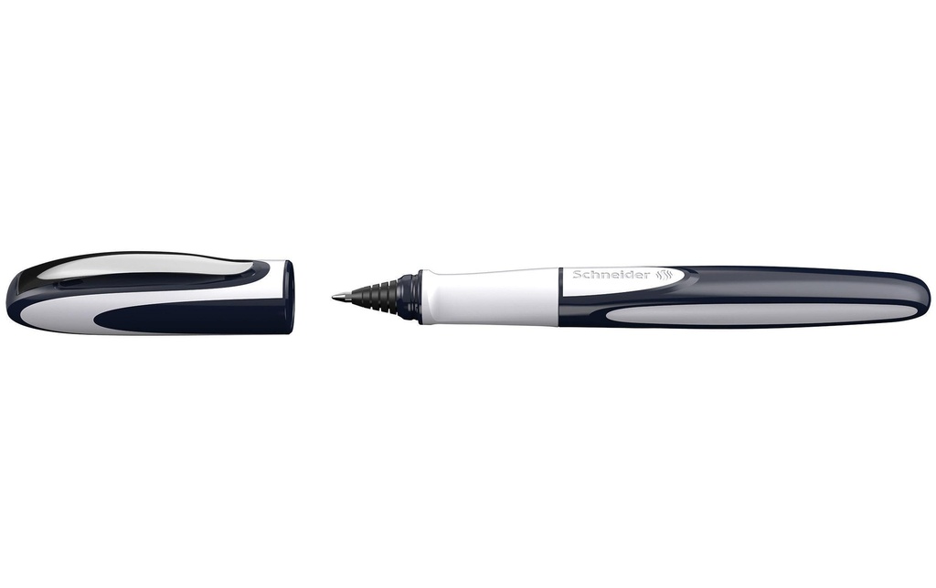 Schneider Stylo à bille roulante Ray Bleu profond/gris clair, M