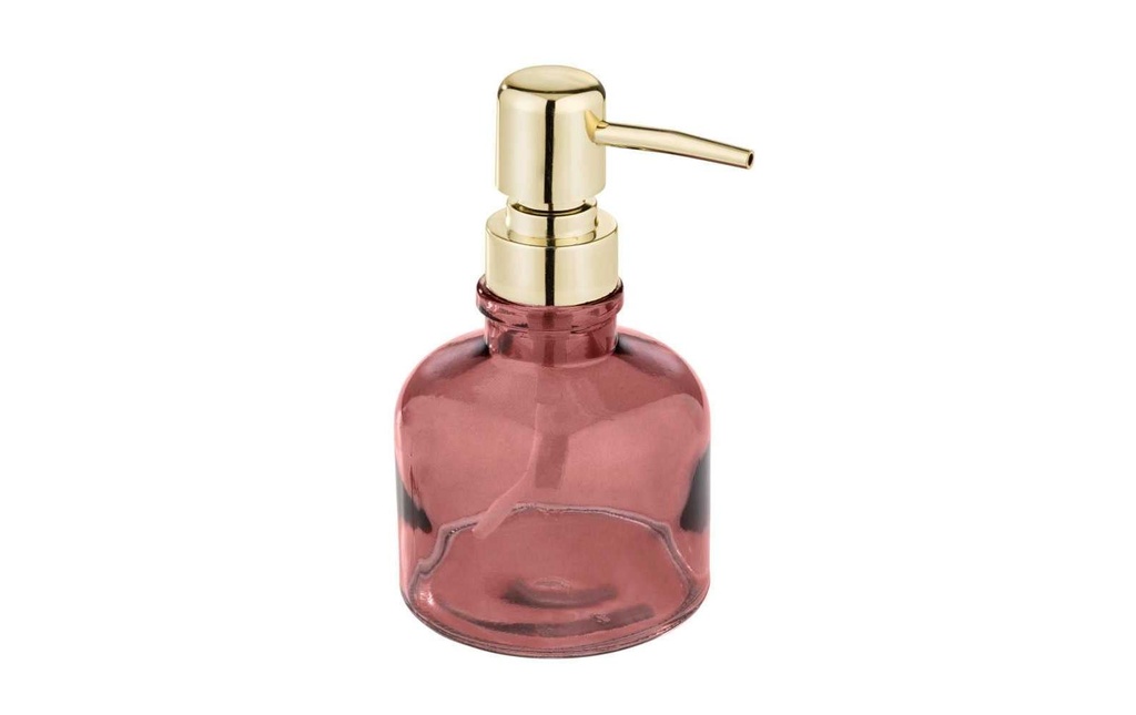 Wenko Distributeur de savon Atessa 200 ml, rose sombre