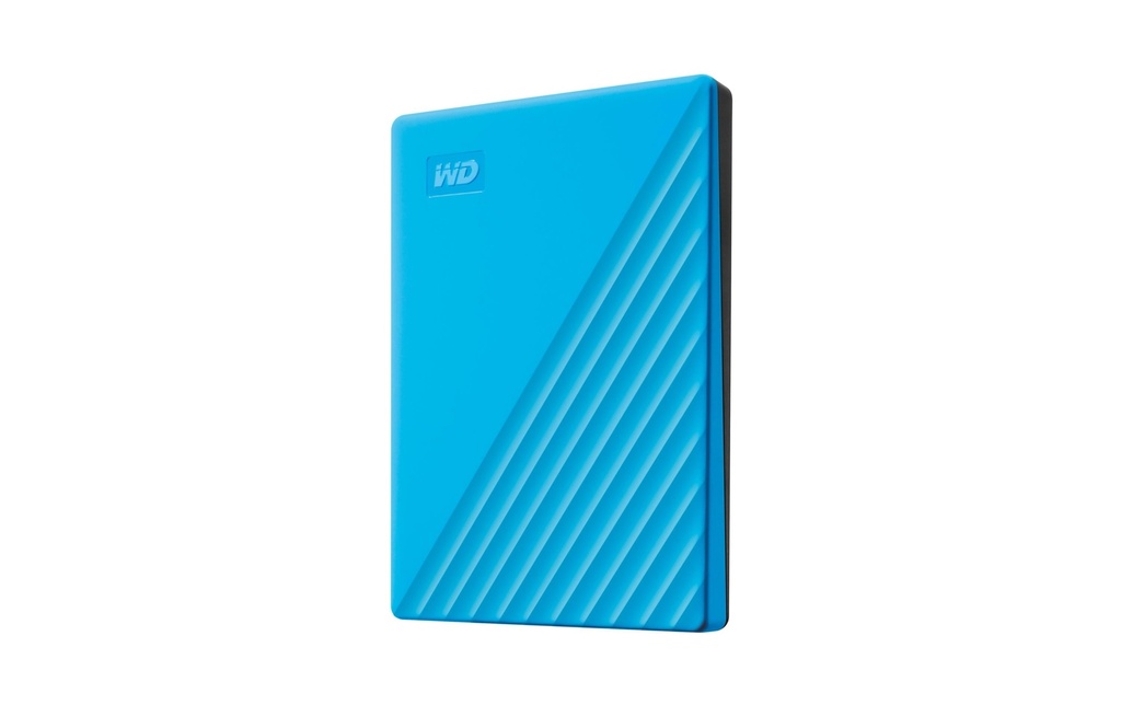 Western Digital Disque dur externe My Passport 2 TB, Bleu