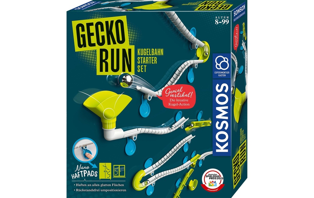 Kosmos Circuit de billes Gecko Run – Starter-Set