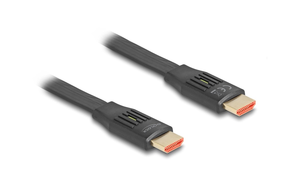 Delock Câble 8K 60 Hz Flat HDMI - HDMI, 2 m