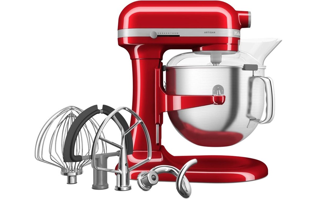 KitchenAid Robot ménager Artisan KSM70 Rouge