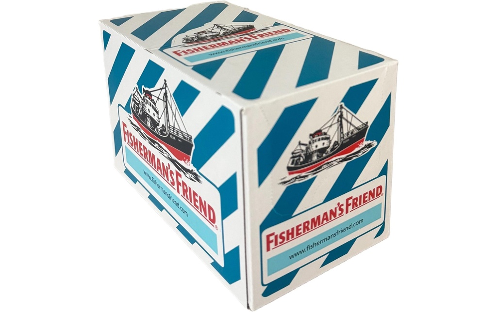 Fisherman's Bonbons Menthe verte sans sucre 24 x 25 g