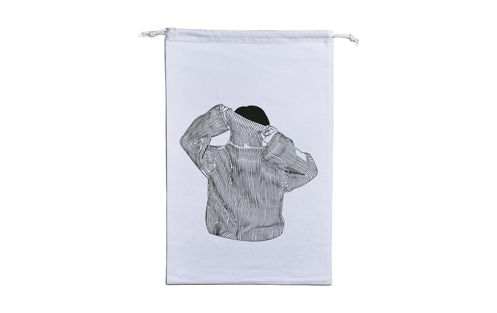 Chic Mic Sac à linge sweat propre 40 x 60 cm, 20 L