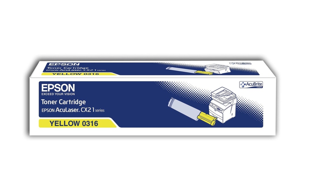Epson Toner C13S050316 Yellow