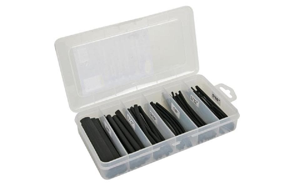 Velleman Gaine thermorétractable Set 2.4 à 12.7 mm de diamètre, 85 pièces