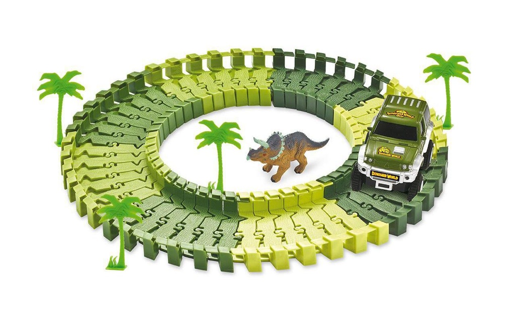 Amewi Magic Traxx Chemin de fer Dino Park Mini Set