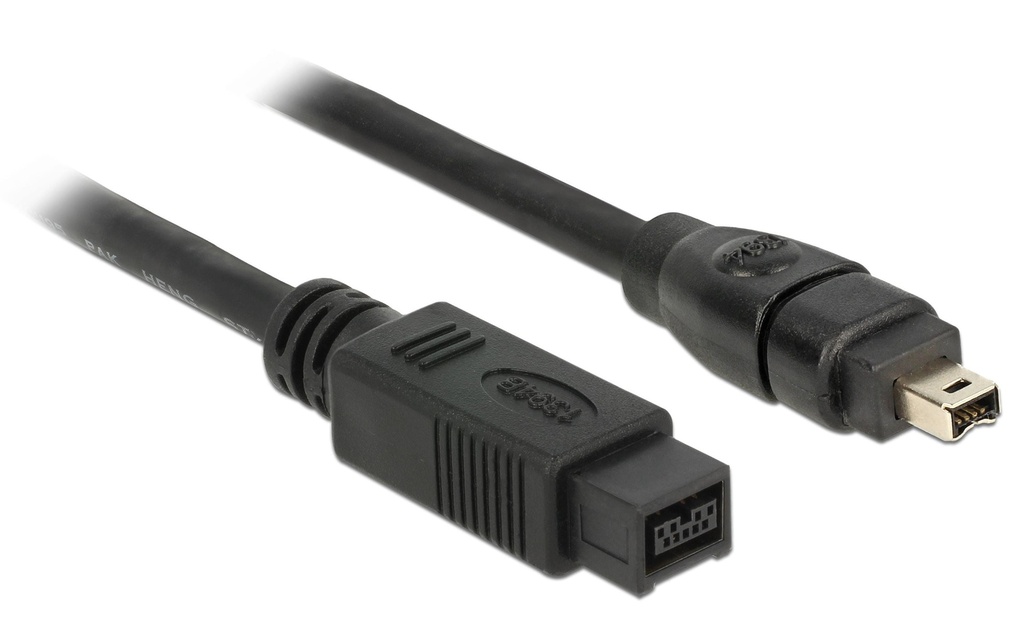 Delock Câble FireWire 400Mbps 9Pin-4Pin 3 m