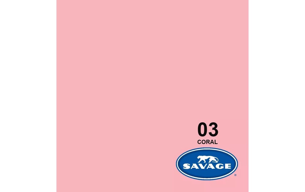 Savage Fond Papier 2.72 x 11m Coral
