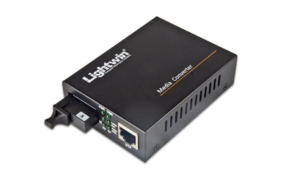Lightwin Convertisseur de médias LWC-10/100/1000-WDM-S20-B