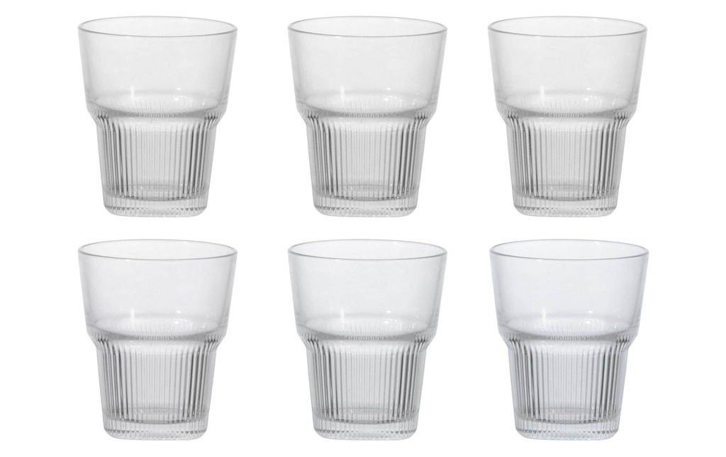 Arcoroc Verre à whisky Starline 270 ml, 6 Pièce/s, Transparent
