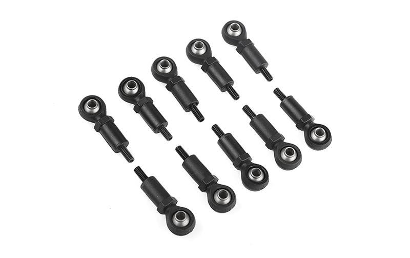 RC4WD Embouts à rotule en plastique droits pour Miller Rock Racer