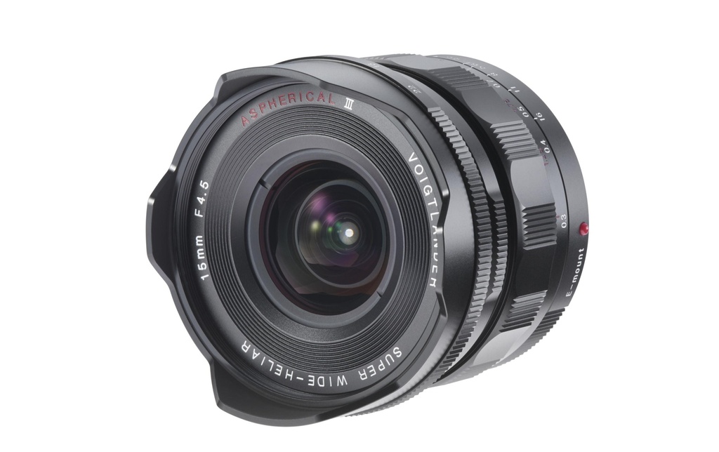 Voigtländer Longueur focale fixe Heliar 15mm F/4.5 III asphärisch – E-Mount