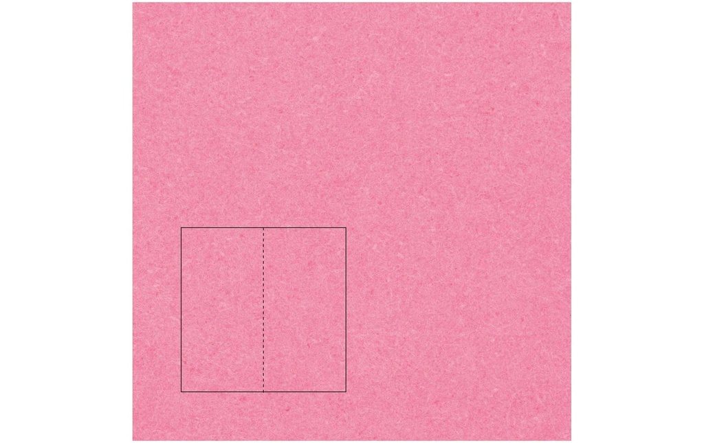 Rico Design Paper Poetry Essentials DL Carte à volet A6, rose