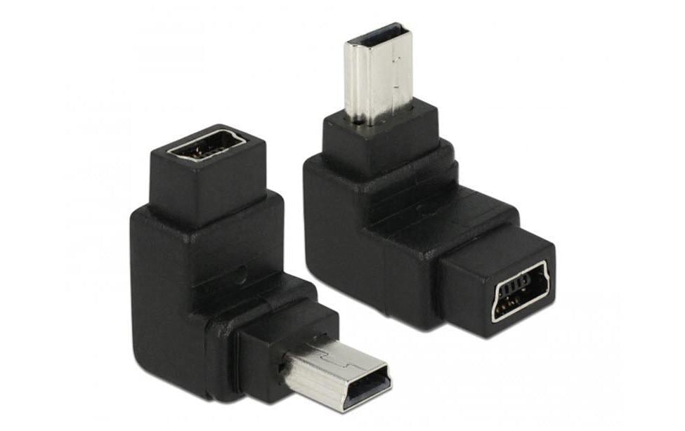 Delock Adaptateur USB 2.0 Connecteur mini USB B - Prise mini USB B