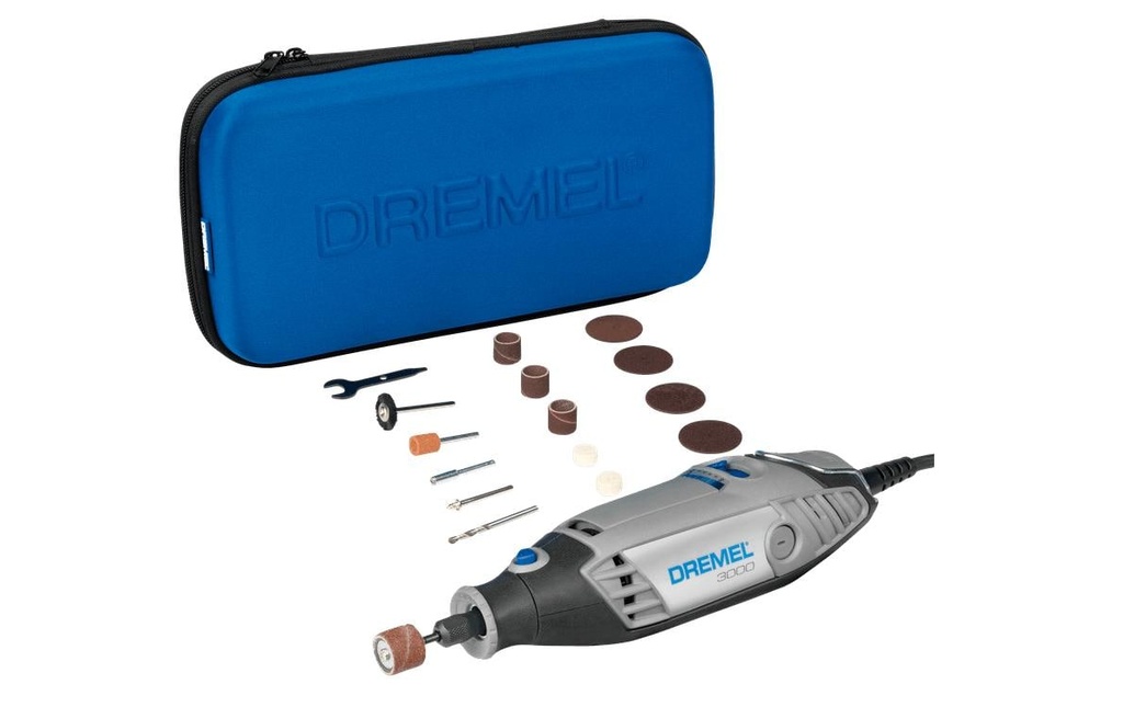 Dremel Set d'outils multifonctions 3000, 15 pièces