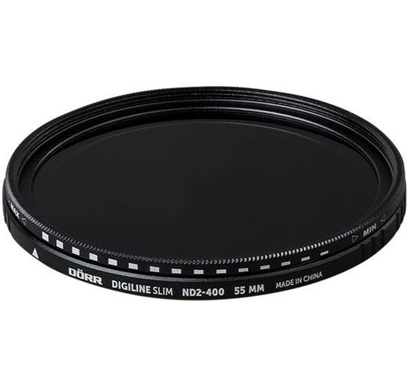 Dörr Filtre gris Digiline Slim Variable ND2-400 – 55 mm