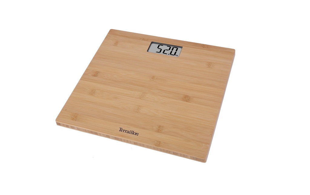 Terraillon Pèse-personne Bamboo Marron