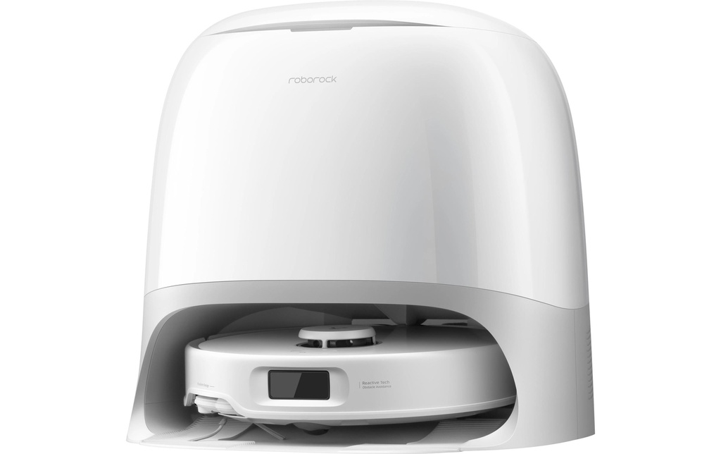 Roborock Robot d’aspiration et d’essuyage Qrevo Curv 5A1 White