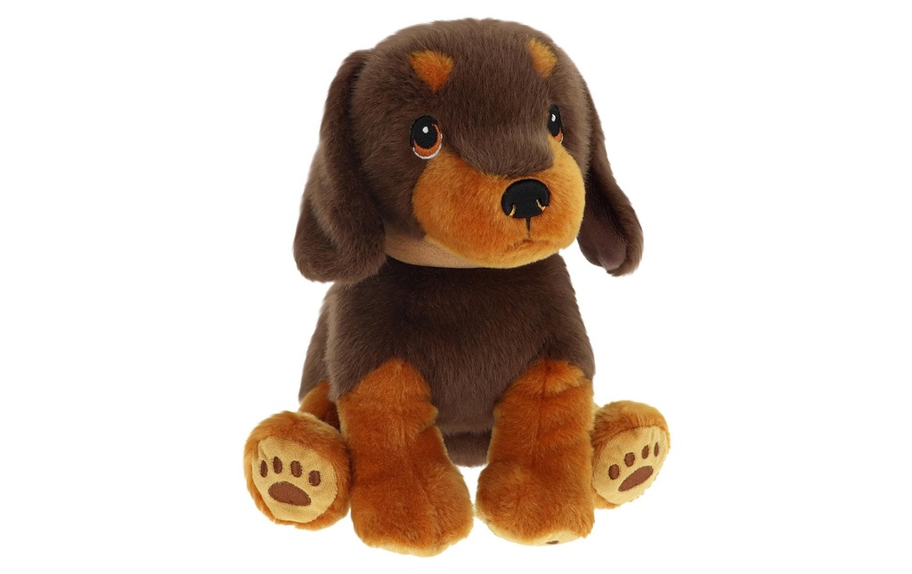 Keeleco Animal en peluche Chien Teckel 23 cm
