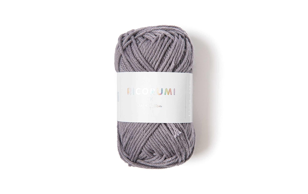 Rico Design Laine Creative Ricorumi DK 25 g, gris souris